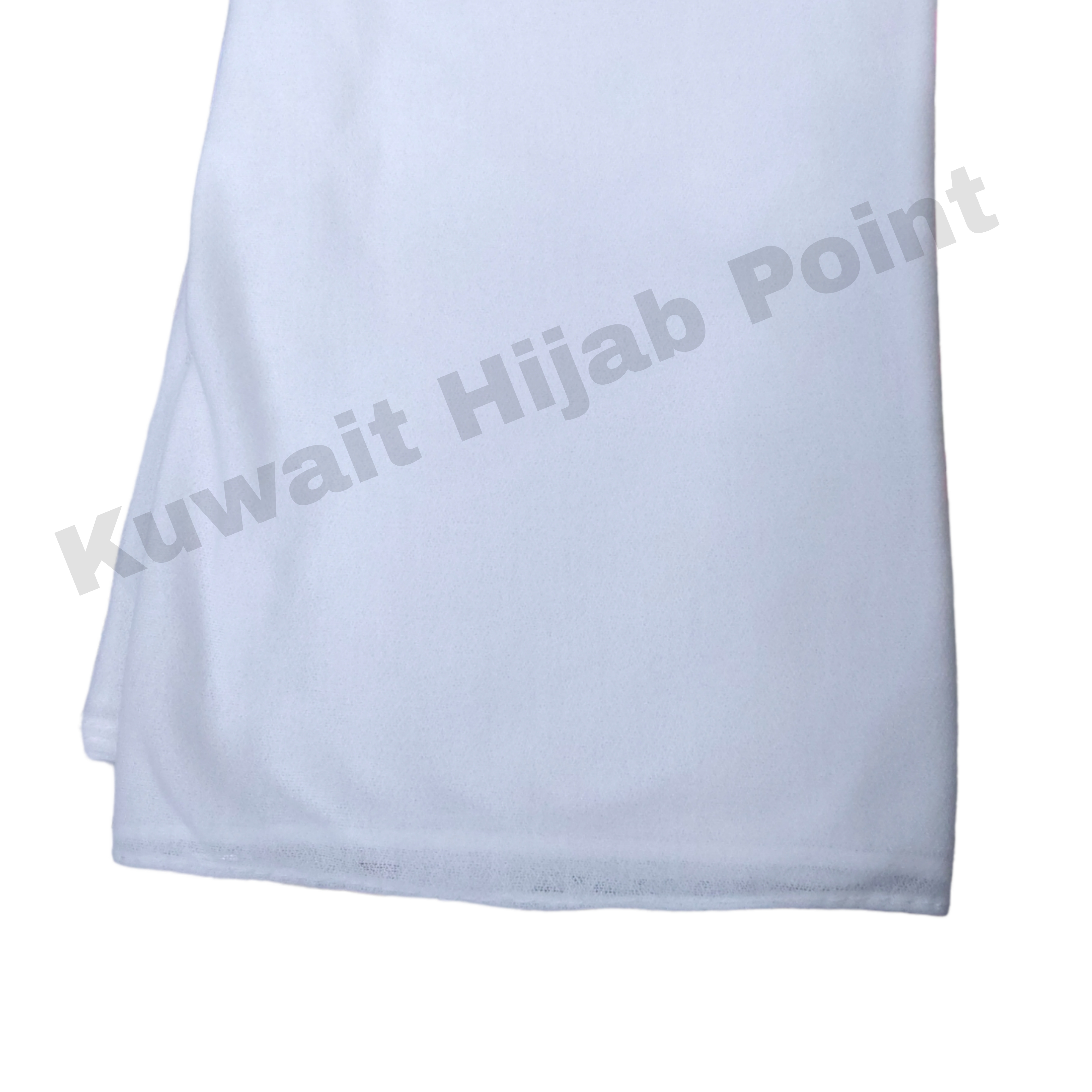 حجاب تركي بدون جفسه (ابيض)